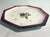Mid 20th Century MCM Italian DeSimone Octagonal Ceramic Hand Painted Angel Plate For Sale - Image 5 of 7