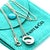 Tiffany & Co. Sterling Silver Elsa Peretti Eternal Circle Pendant Necklace 4.11g For Sale - Image 6 of 7