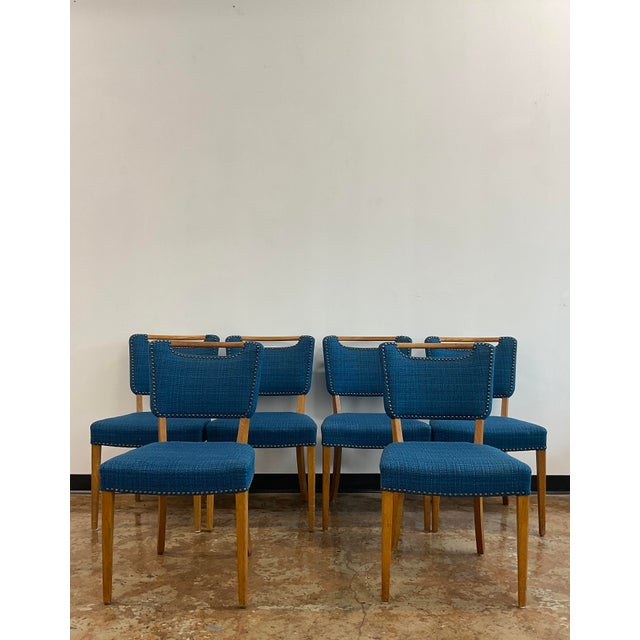 Wood 1960s Set of 6 Mid-Century Dining Chairs, Attr. To Slagelse Møbelværk For Sale - Image 7 of 18