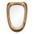 1960's LaBarge Mirrors Belgium Polished Gilt Mirror #1382 For Sale