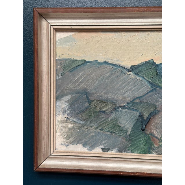Bengt Crantz, Swedish Landscape, 20th Century, Oil on Canvas For Sale - Image 10 of 16
