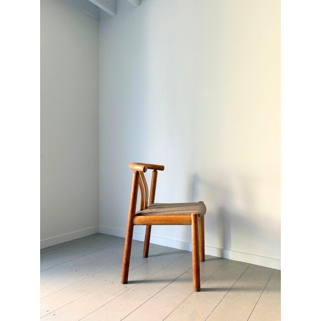 1970s Vintage Danish Directional Dining Chairs by Hans Jorgen Frydendal, 1970s, Set of 4 For Sale - Image 5 of 13