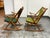 Bramin Møbler Frank Reenskaug for Bramin Mobler Rocking Chairs, Circa 1960's, Pair For Sale - Image 4 of 12