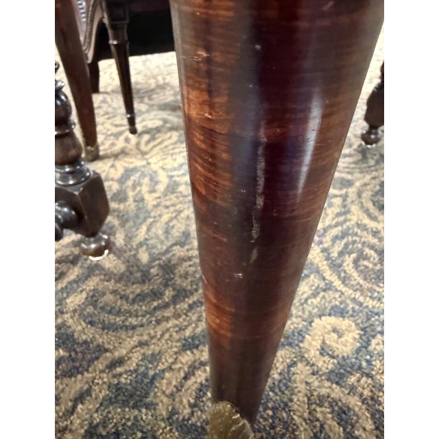 Antique Louis XVI-Style French Round Table For Sale In Greensboro - Image 6 of 13