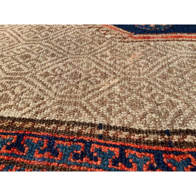 Beige Pasargad DC Antique Saravand Persian Runner 3'4" X 14' For Sale - Image 8 of 8