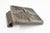 Brutalist front door handle Bronze-colored cast aluminum New and unused Old stock No pre-drilled holes are present on the...