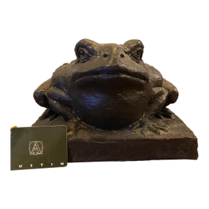 Vintage Sculptural Toad Statuette by Austin Productions