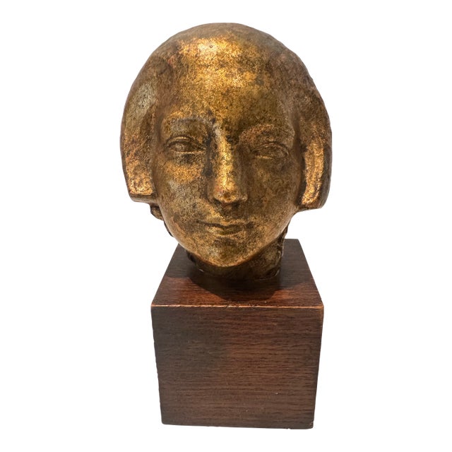 Sculpture “Tete De Femme” by French Artist Albert Patrisse For Sale