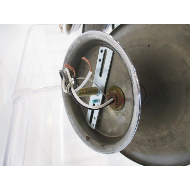 Art Deco Chrome and Glass Sconces For Sale - Image 12 of 13