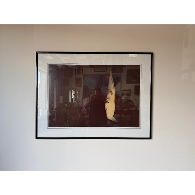 Large - 1980s David Leach “Angel Profile” Limited Edition Fine Art Photography, Signed & Numbered 28/250, Framed For Sale - Image 4 of 16