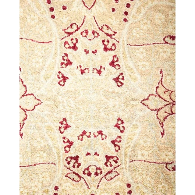 Traditional Mogul, One-of-a-Kind Hand-Knotted Area Rug in Beige, 8' 3" x 13' 4" For Sale - Image 3 of 8