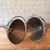 1940s Set of 3 Custom Industrial Gunmetal and Brushed Steel Pendant Lights For Sale - Image 9 of 9