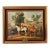 Mid 20th Century Ralph Lauren Hunt Print After H. Vernet in Gold Frame With Velvet Liner For Sale