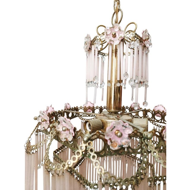 Princess Pink Pendant Lamp from Palwa, 1950s For Sale - Image 3 of 6