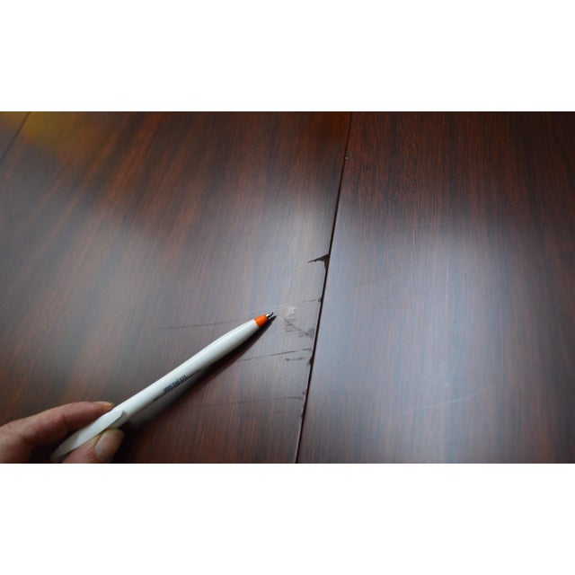 Henkel Harris Mahogany Banded Dining Table For Sale - Image 14 of 17