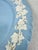Traditional Vintage Wedgwood Embossed Queensware Plate For Sale - Image 3 of 7