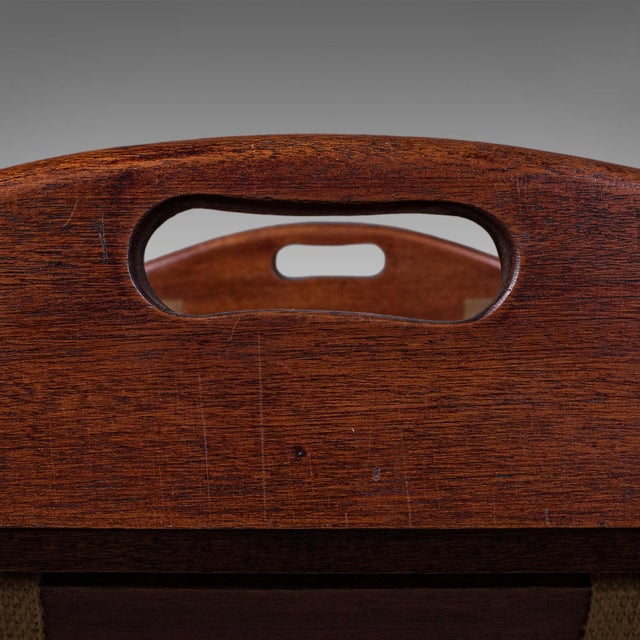 Antique Butler's Tray Table, English, Drop-Flap Serving Stand, Edwardian, c.1910 For Sale - Image 9 of 12