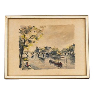 G. Lelong, Untitled, 2000s, Watercolor Print For Sale