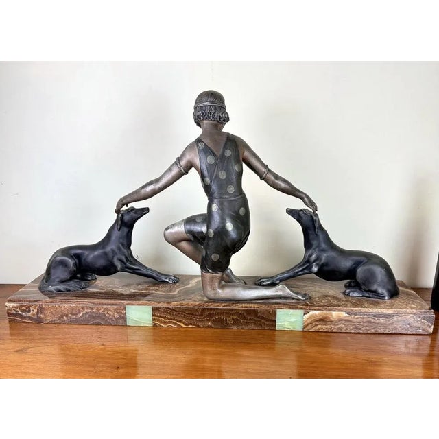 Mastiff Sculpture by G. Arisse For Sale - Image 4 of 9