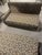 Beige Vintage 1960s Mid-Century Modern American Sectional Sofa With Original Damask Upholstery For Sale - Image 8 of 12