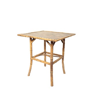 Victorian Bamboo Side Table For Sale