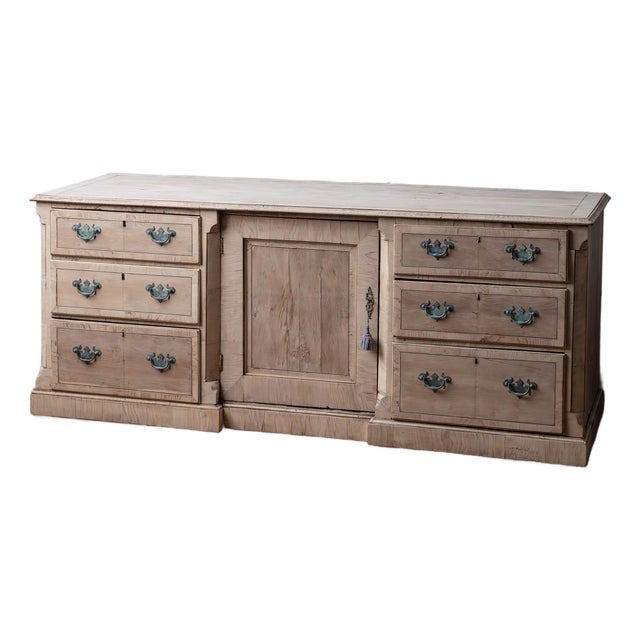 Bleached Yew Wood Dresser For Sale