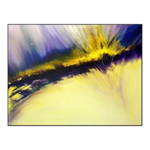 2000s Dave Iles "Aspen Blast" Original Oil Painting on Stretched Canvas Hand Signed