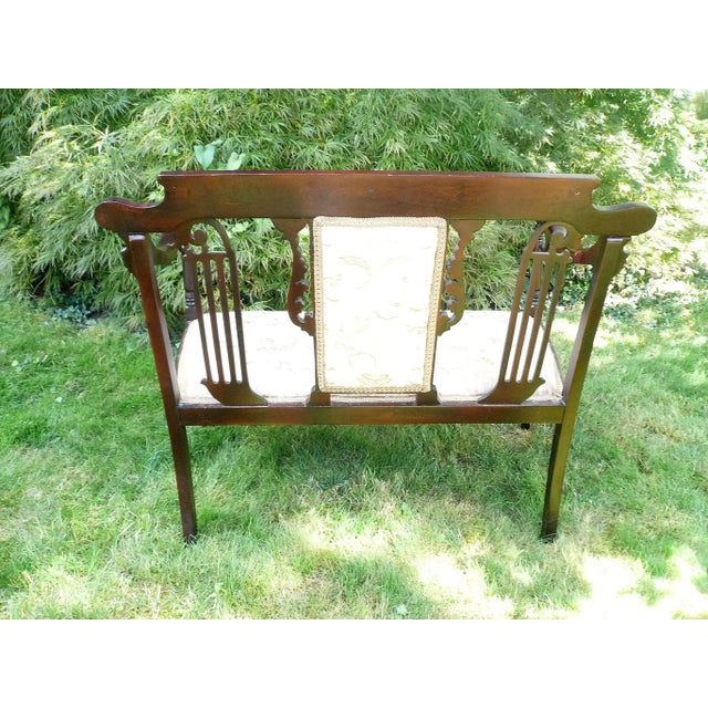 Entryway Hall Bench French Antique For Sale - Image 4 of 7