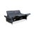 Himolla 1065 Leather Two-Seater Blue Grey Electric Function Sofa For Sale - Image 6 of 18