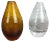Bubble Glass Vases from Hirschberg, Germany, 1970s, Set of 2 For Sale