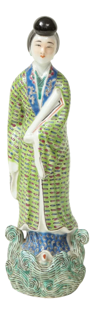 Chinese Porcelain Figure of a Court Lady