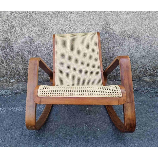 Mid-Century Modern Dondolo Rocking Chair by Luigi Crassevig, 1970s For Sale - Image 15 of 18