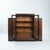 Art Deco Amsterdam School Walnut and Birdseye Maple Cabinet with Glass Doors, 1930s For Sale - Image 4 of 18