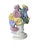 Victorian Antique Basket of Flowers Floral Cast Iron Hubley Doorstop For Sale - Image 3 of 9