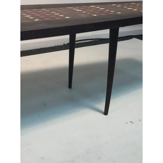 Mid Century Surfboard Tiled Coffee Table For Sale - Image 11 of 12