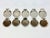 Mid-Century Danish Stainless Steel Coasters by Georg Jensen, 1970s, Set of 10, in Flawless conditions. Designed 1970 to...