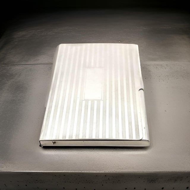 Authentic Tiffany & Co Estate Business Card Holder Sterling Silver 58.1g TIF759 The Tiffany & Co. Estate Business Card...