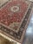 Red 1990s Handwoven Persian Tabriz Area Rug 6'6" X 9'8" For Sale - Image 8 of 10