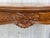 20th French Century Marble Top Walnut Console Table With Drawer For Sale - Image 11 of 13