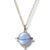 Blue Lace Agate Necklace For Sale In Washington DC - Image 6 of 6