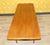 Brown Vintage Teak Coffee Table with Shelf, 1960s For Sale - Image 8 of 14