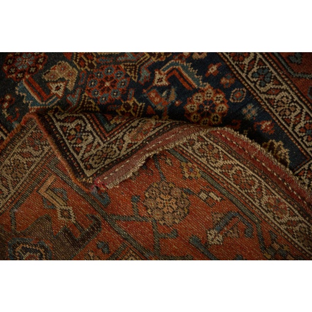 Antique Kurdish Hamadan Rug - 3'9" X 6'7" For Sale - Image 4 of 11