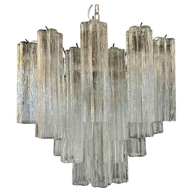 Chandelier Tronchi by Toni Zuccheri for Venini, Murano, 1990s For Sale