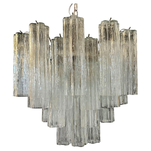 Chandelier Tronchi by Toni Zuccheri for Venini, Murano, 1990s