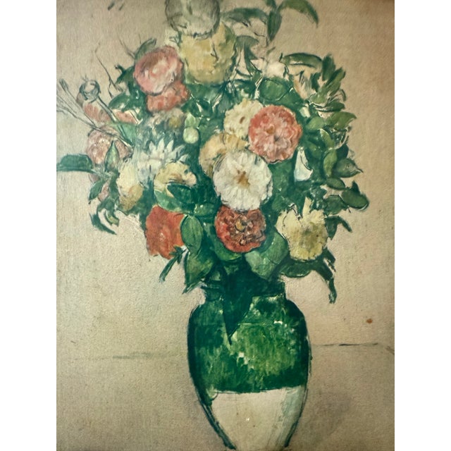 French Vintage Paul Cezanne Reproduction Of For Sale - Image 3 of 8
