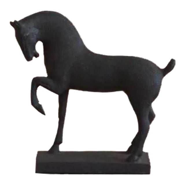 1980s Horse Statuette For Sale
