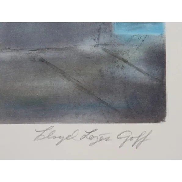 Artist: Lloyd Lozes Goff, American (1918 - 1982) Title: Entrace to Venice Year: 1979 Medium: Lithograph, Signed and...