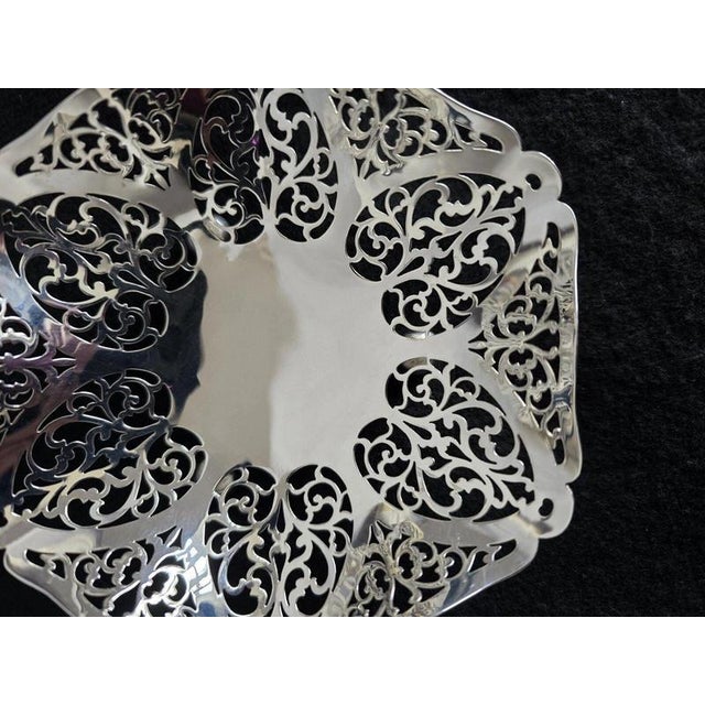 Art Deco Sterling Silver Trinket Dish by William Adams, 1932 For Sale - Image 14 of 18