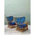 Vintage Heywood Wakefield Rattan Lounge Chairs - Pair For Sale - Image 13 of 13