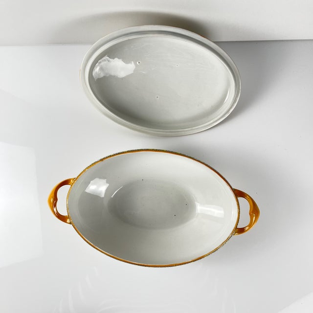 Earthenware Yvonne Soup Tureen from Orchies, Early 20th Century For Sale - Image 6 of 12